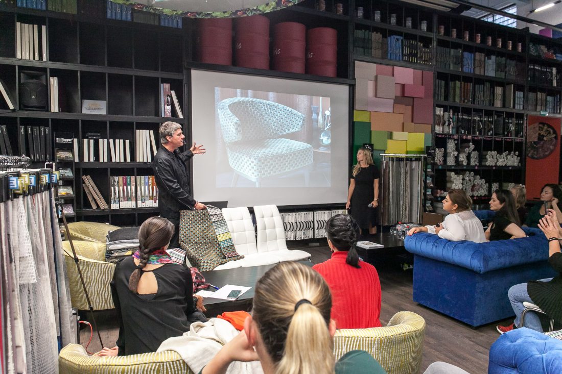 Презентация текстильных новинок Zimmer+Rohde на Ampir Design Week 2019