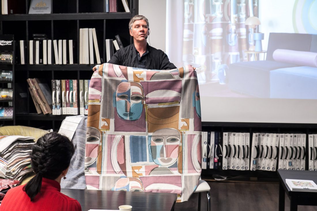 Презентация текстильных новинок Zimmer+Rohde на Ampir Design Week 2019