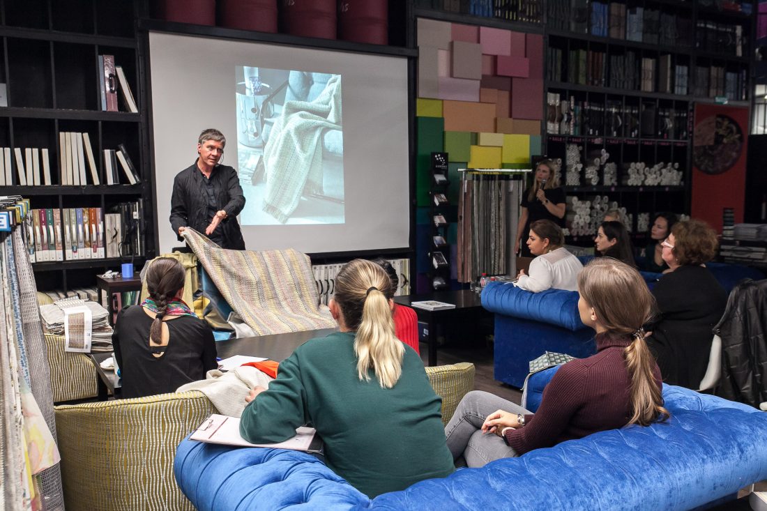 Презентация текстильных новинок Zimmer+Rohde на Ampir Design Week 2019