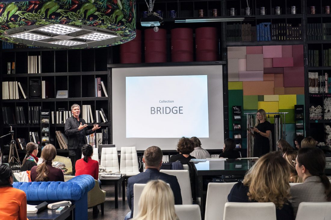 Презентация текстильных новинок Zimmer+Rohde на Ampir Design Week 2019