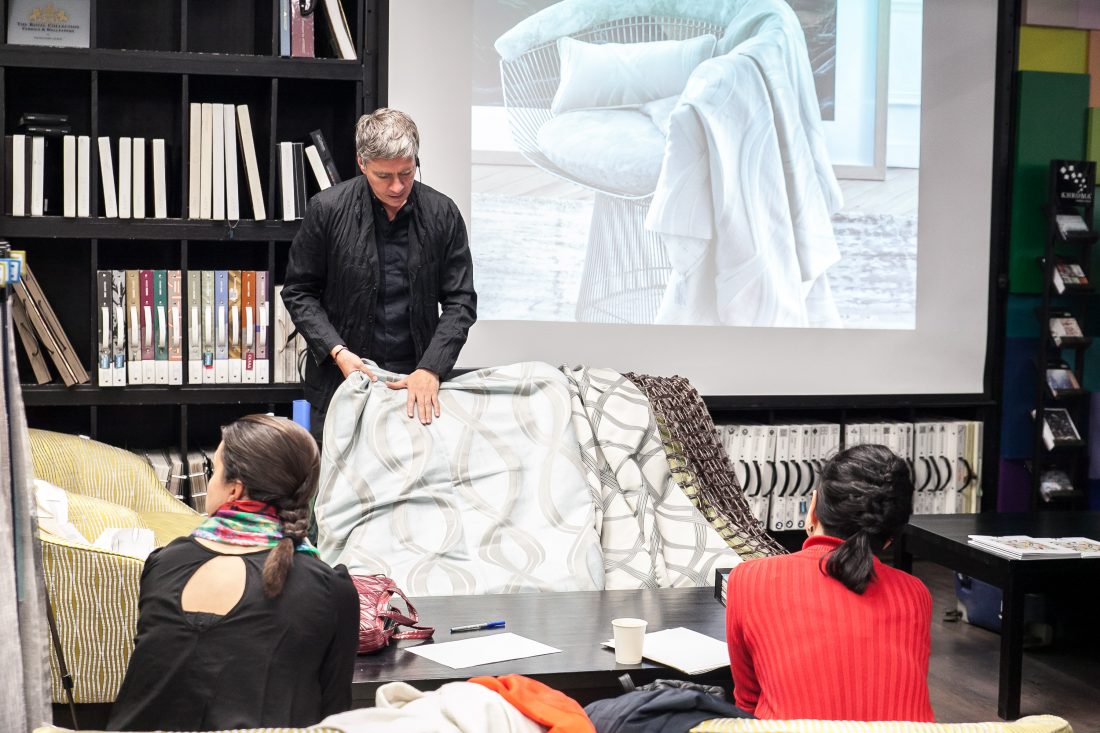 Презентация текстильных новинок Zimmer+Rohde на Ampir Design Week 2019