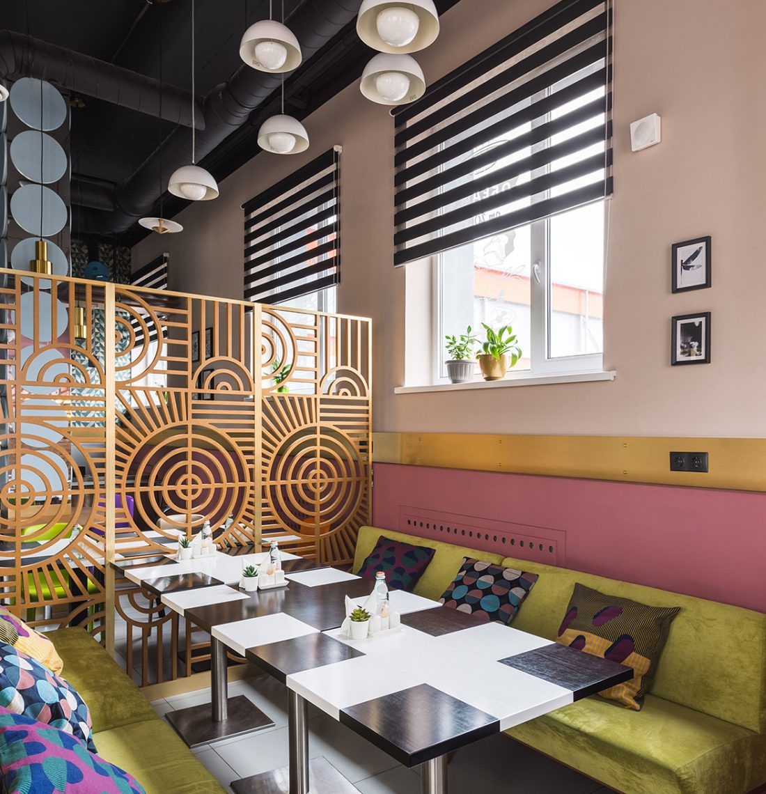 Кафе «Memphis», проект дизайн-бюро Wide Design Group