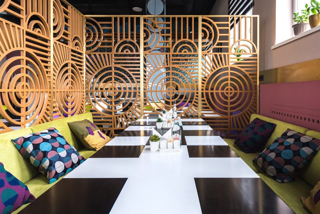 Кафе «Memphis», проект дизайн-бюро Wide Design Group