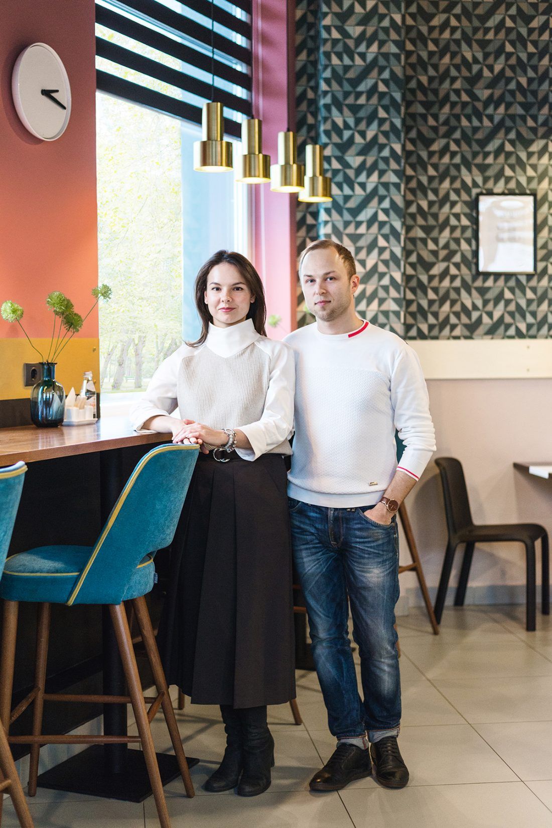 Кафе Memphis Санкт-Петербург Ампир Декор Khroma Zoom Sherwin-Williams Orac Decor