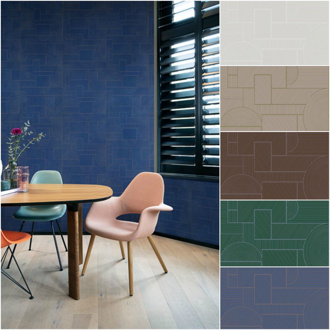 Ампир Декор коллекция обоев Sketch от Hookedonwalls