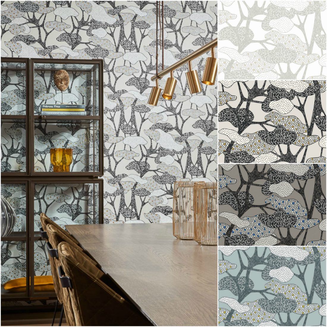 Ампир Декор обои Jungle Jive Hookedonwalls