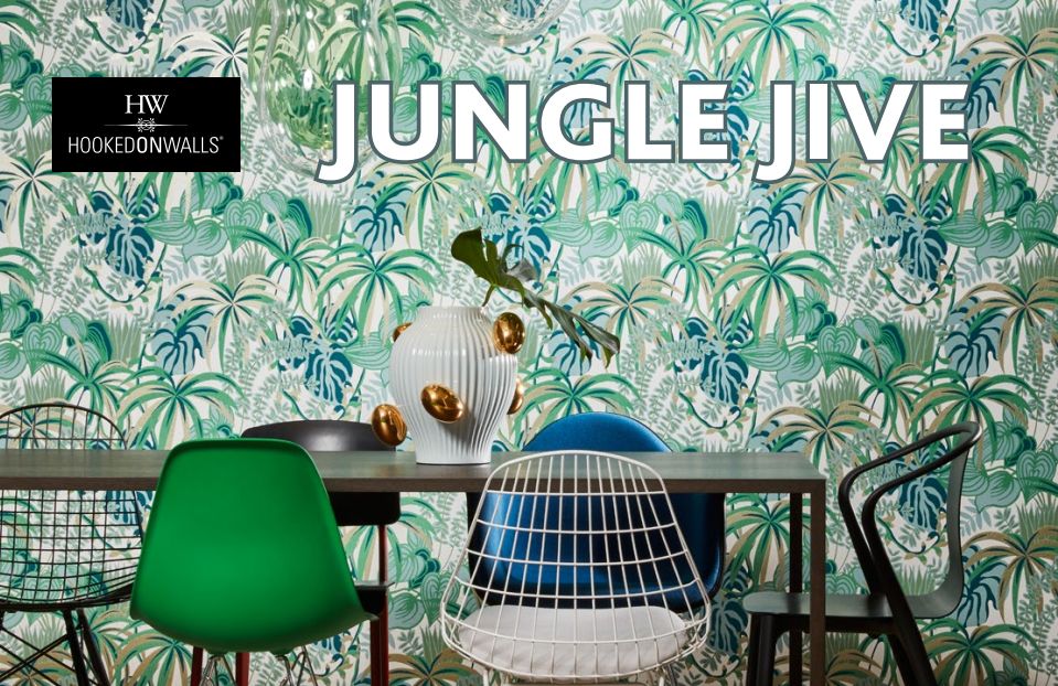 Ампир Декор обои Jungle Jive Hookedonwalls