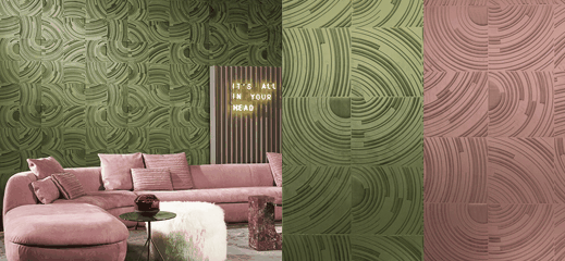 Ампир Декор текстильные обои Velveteen от Arte