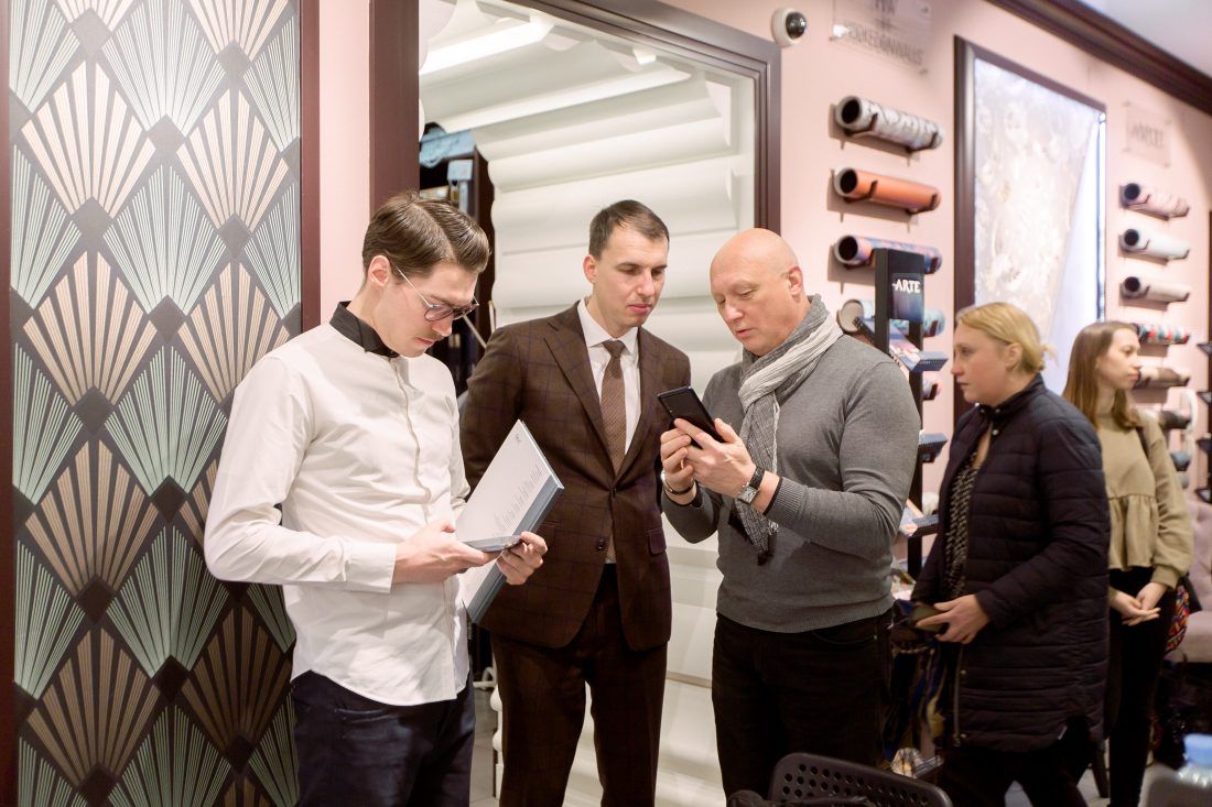 Презентация коллекции Orac Decor «Ателье новая классика» в дизайн-центре «Ампир Декор» на Пушкинской, 19