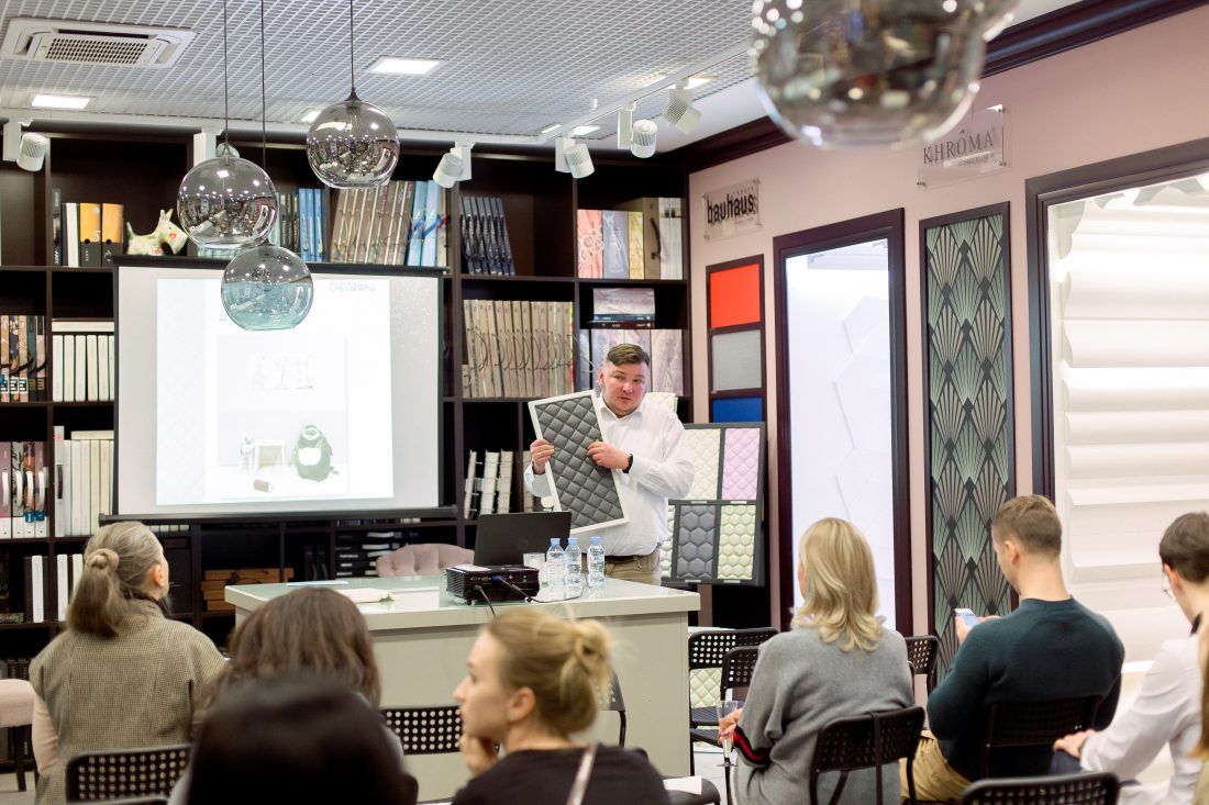 Презентация обоев Chesterwall в Ампир Декор Санкт-Петербург