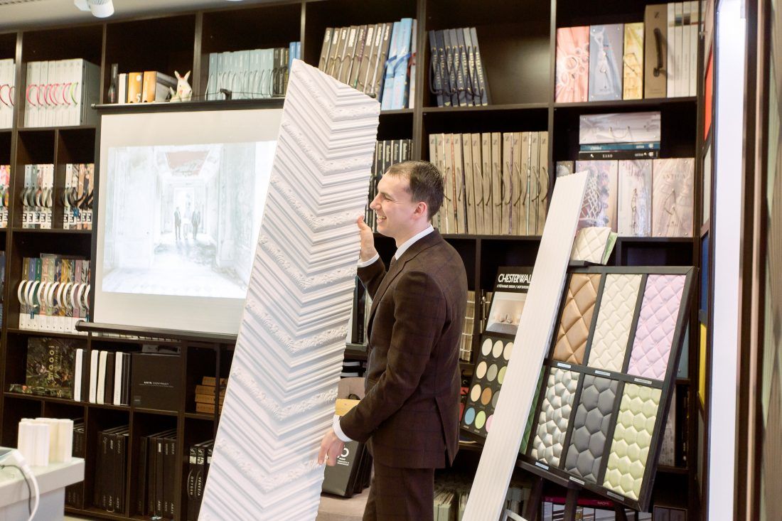 Презентация коллекции Orac Decor «Ателье новая классика» в дизайн-центре «Ампир Декор» на Пушкинской, 19