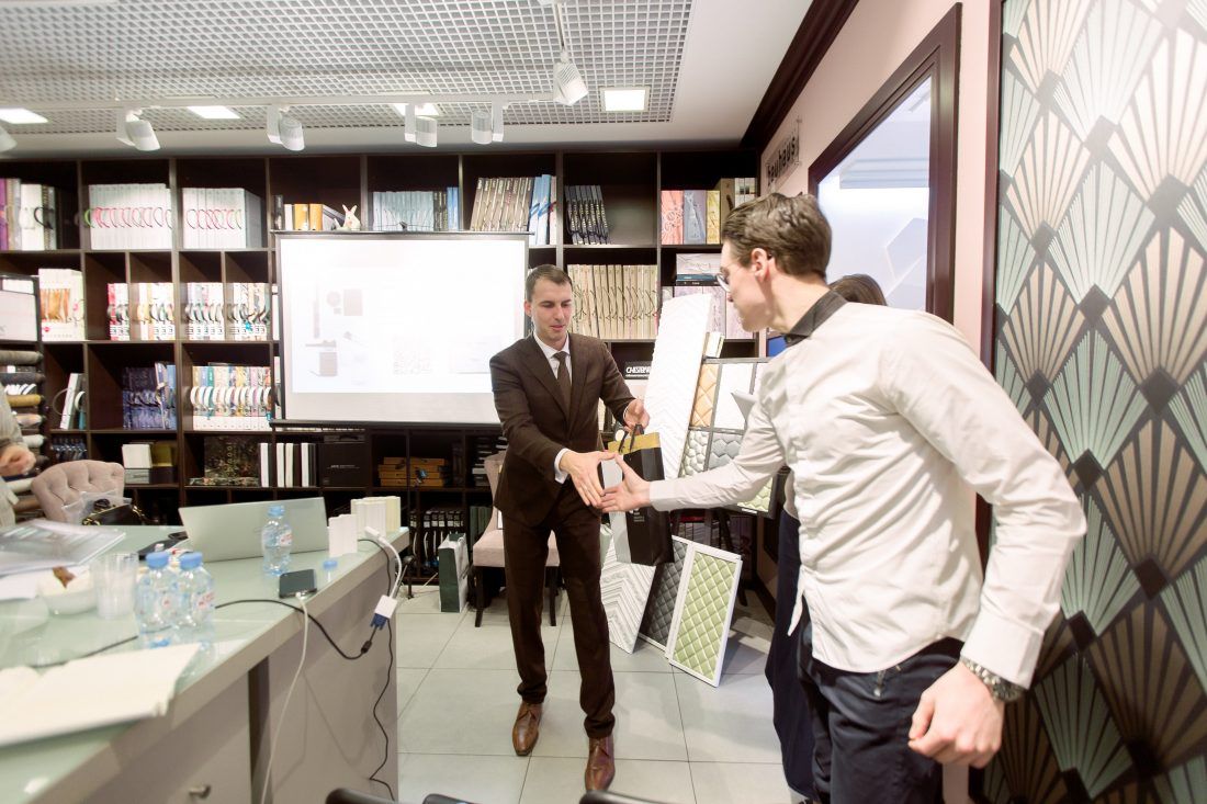 Презентация коллекции Orac Decor «Ателье новая классика» в дизайн-центре «Ампир Декор» на Пушкинской, 19