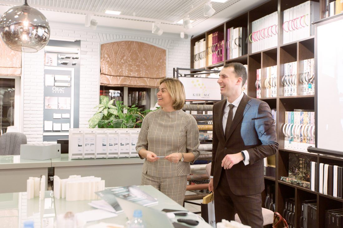 Презентация коллекции Orac Decor «Ателье новая классика» в дизайн-центре «Ампир Декор» на Пушкинской, 19