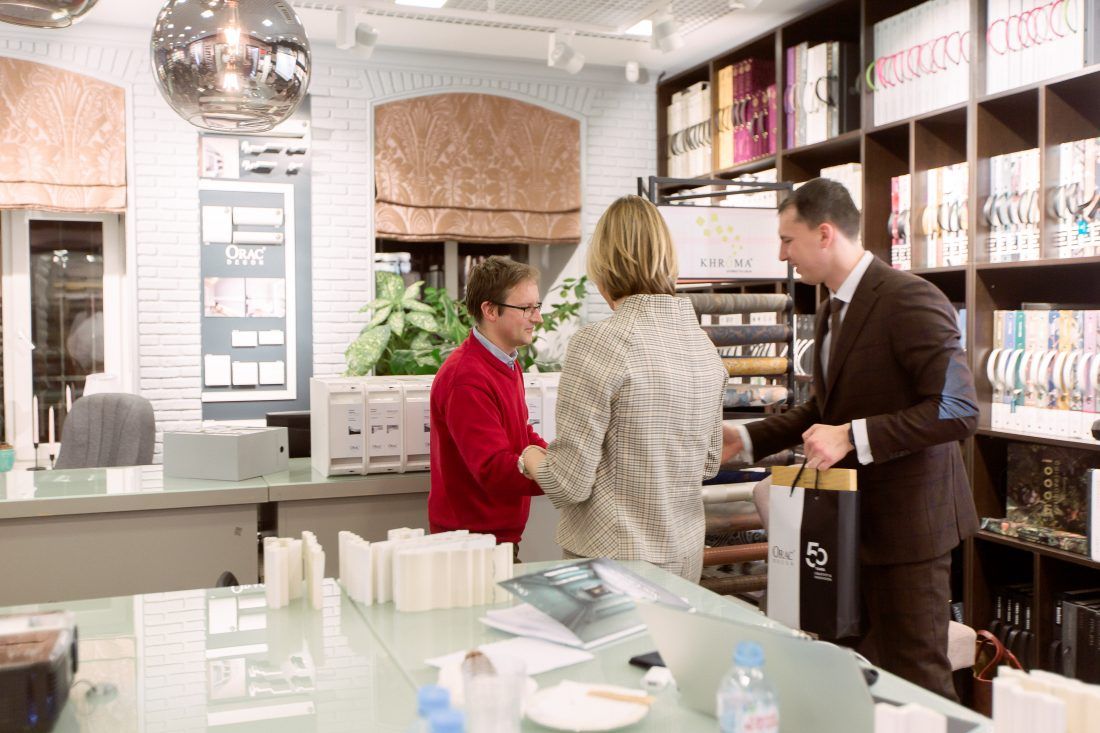 Презентация коллекции Orac Decor «Ателье новая классика» в дизайн-центре «Ампир Декор» на Пушкинской, 19