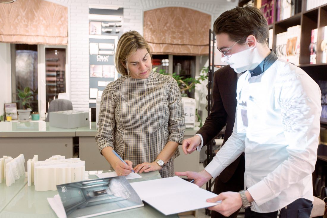 Презентация коллекции Orac Decor «Ателье новая классика» в дизайн-центре «Ампир Декор» на Пушкинской, 19