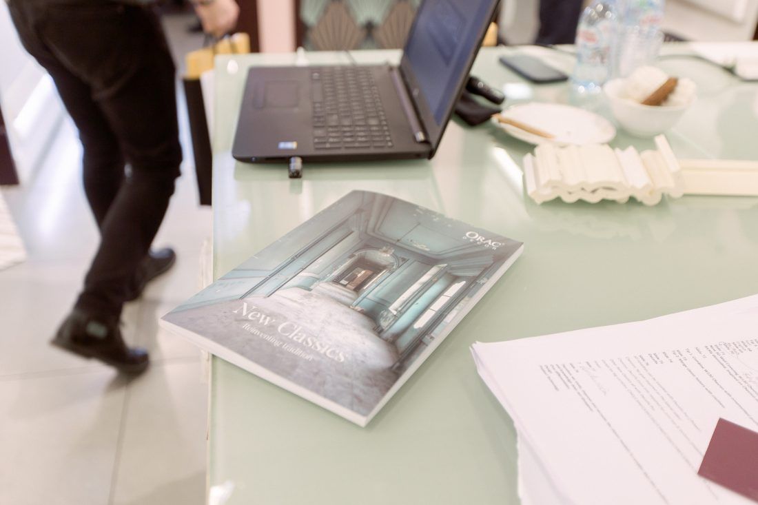 Презентация коллекции Orac Decor «Ателье новая классика» в дизайн-центре «Ампир Декор» на Пушкинской, 19