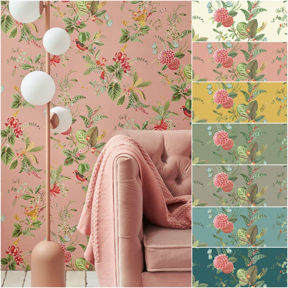 Ампир Декор флизелиновые обои Pip Studio 5 от Eijffinger