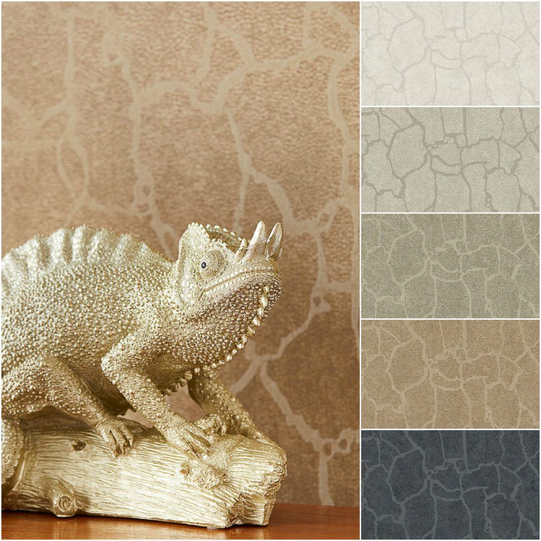 Ампир Декор обои с животными принтами Skin от Eijffinger