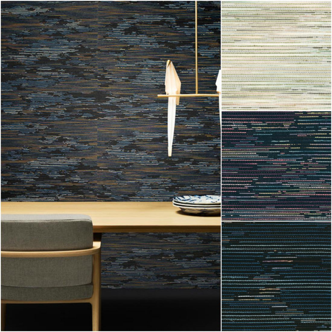 Ампир Декор коллекция обоев Moooi Tokyo Blue от Arte