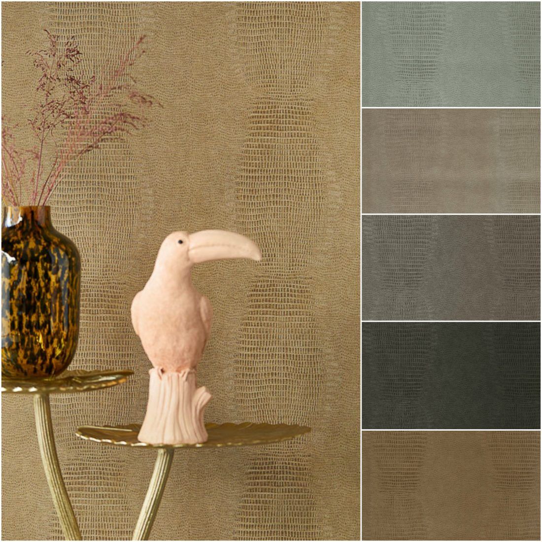 Ампир Декор обои с животными принтами Skin от Eijffinger