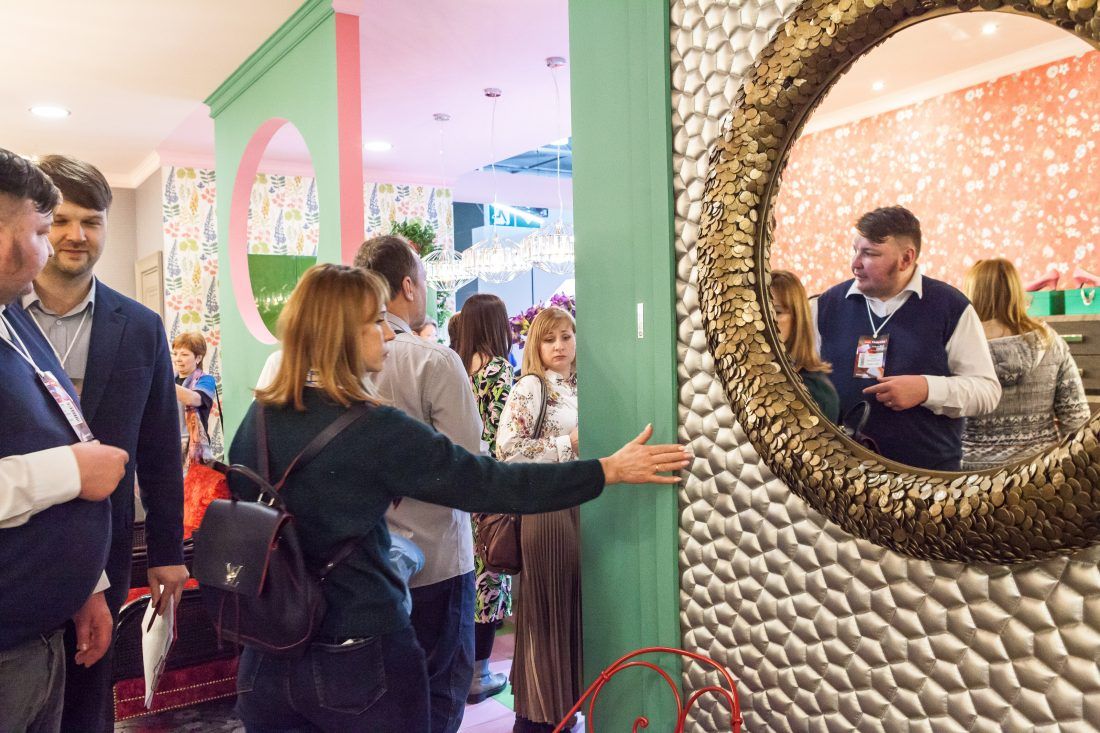 Ампир Декор на выставке BATIMAT RUSSIA 2020, стенд Елены Теплицкой