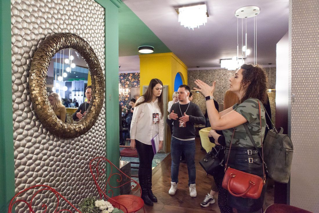 Ампир Декор на выставке BATIMAT RUSSIA 2020, стенд Елены Теплицкой