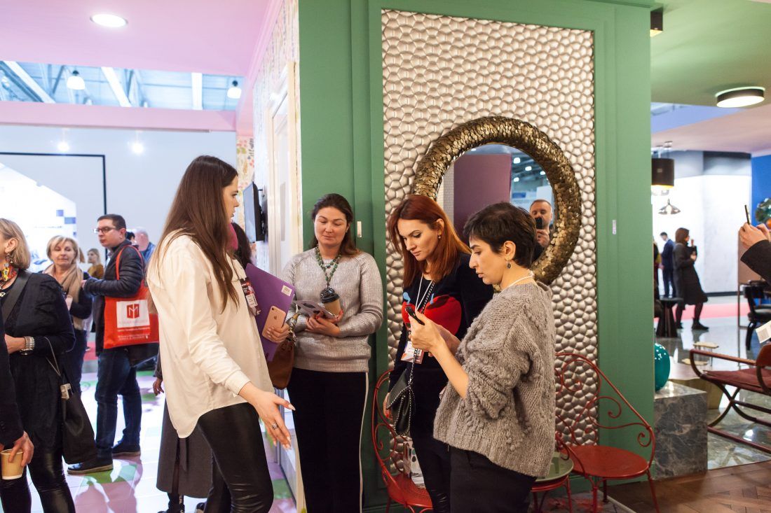 Ампир Декор на выставке BATIMAT RUSSIA 2020, стенд Елены Теплицкой