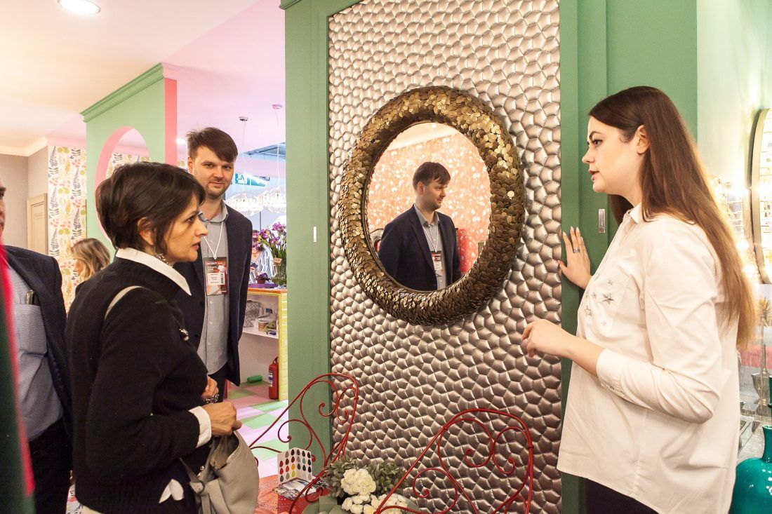 Ампир Декор на выставке BATIMAT RUSSIA 2020, стенд Елены Теплицкой