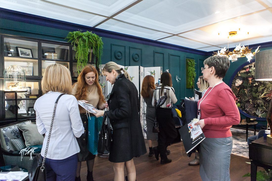 Ампир Декор на выставке BATIMAT RUSSIA 2020, стенд Татьяны Рожковой