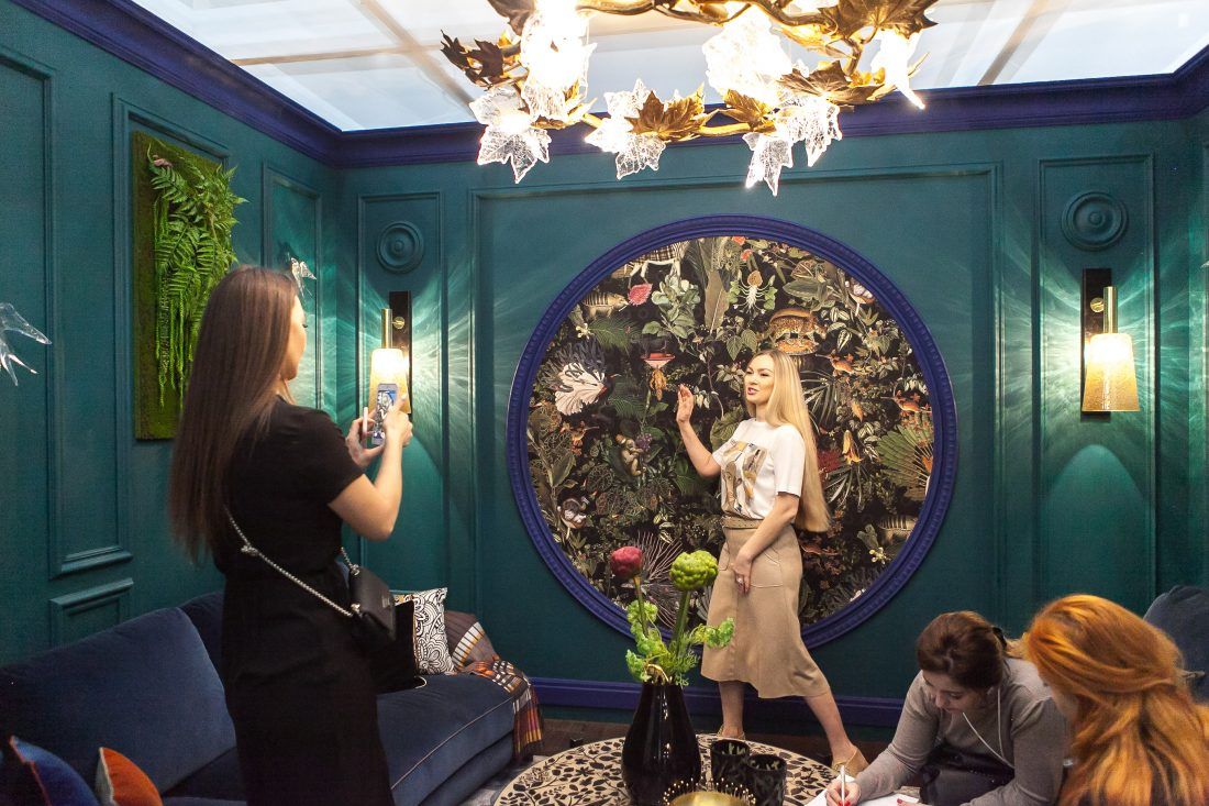 Ампир Декор на выставке BATIMAT RUSSIA 2020, стенд Татьяны Рожковой