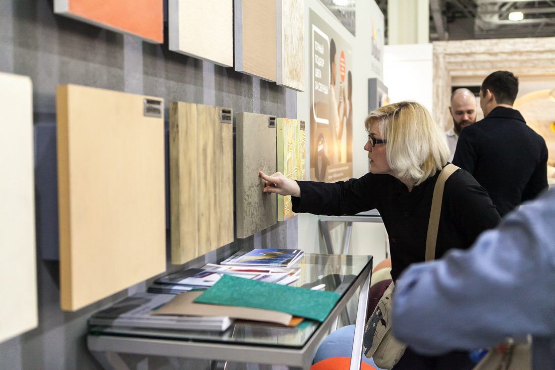 Ампир Декор на выставке BATIMAT RUSSIA 2020, стенд с красками AkzoNobel