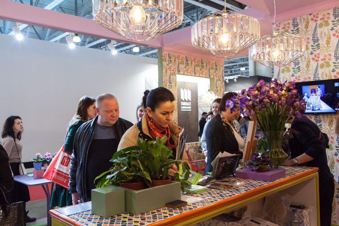 Ампир Декор на выставке BATIMAT RUSSIA 2020, стенд Елены Теплицкой