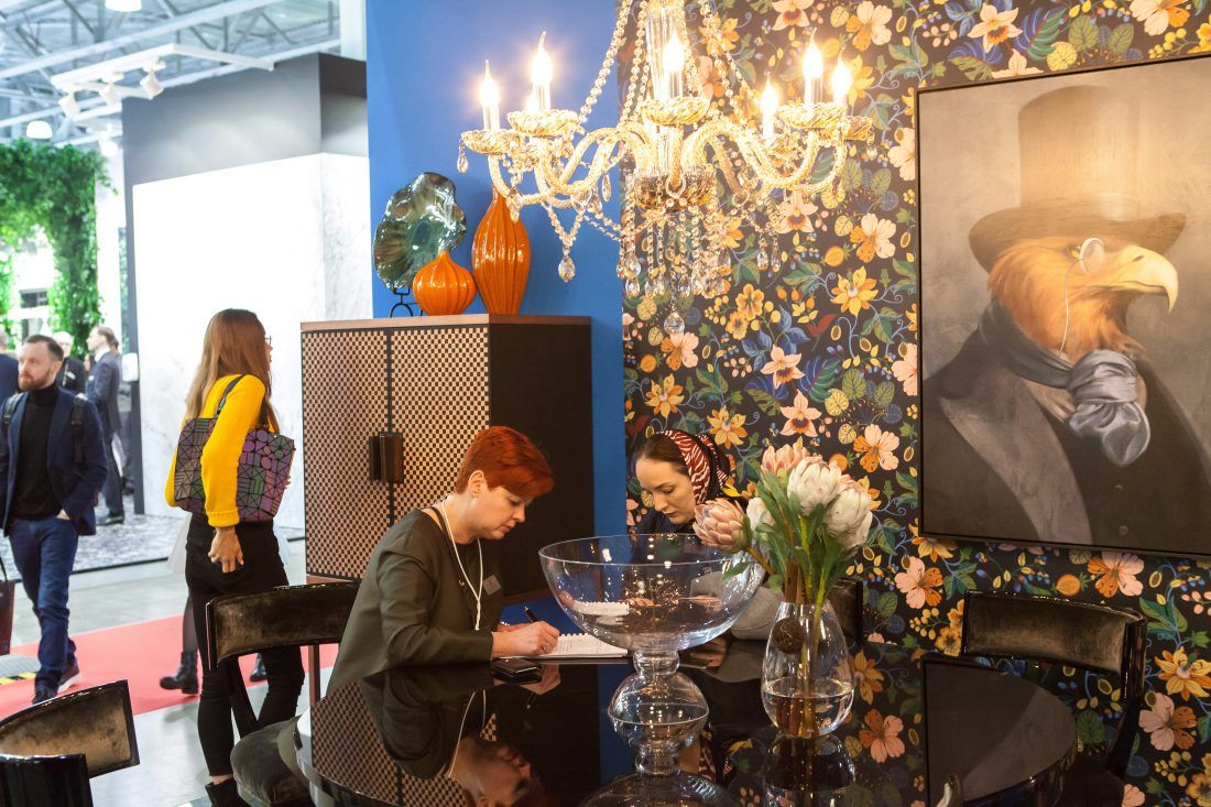 Ампир Декор на выставке BATIMAT RUSSIA 2020, стенд Елены Теплицкой