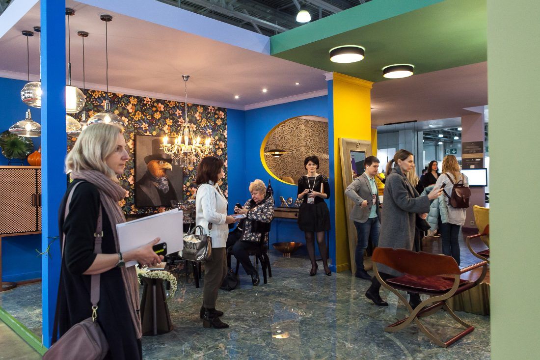 Ампир Декор на выставке BATIMAT RUSSIA 2020, стенд Елены Теплицкой