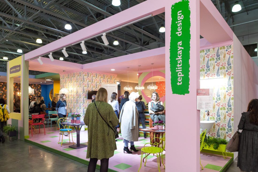 Ампир Декор на выставке BATIMAT RUSSIA 2020, стенд Елены Теплицкой