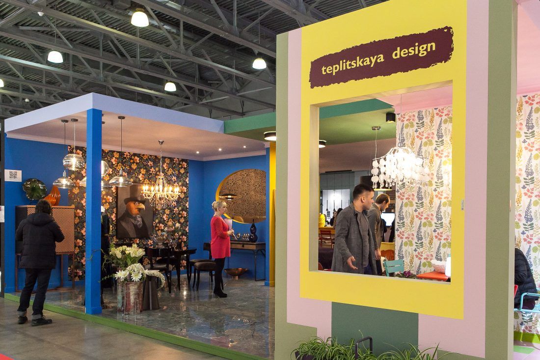 Ампир Декор на выставке BATIMAT RUSSIA 2020, стенд Елены Теплицкой