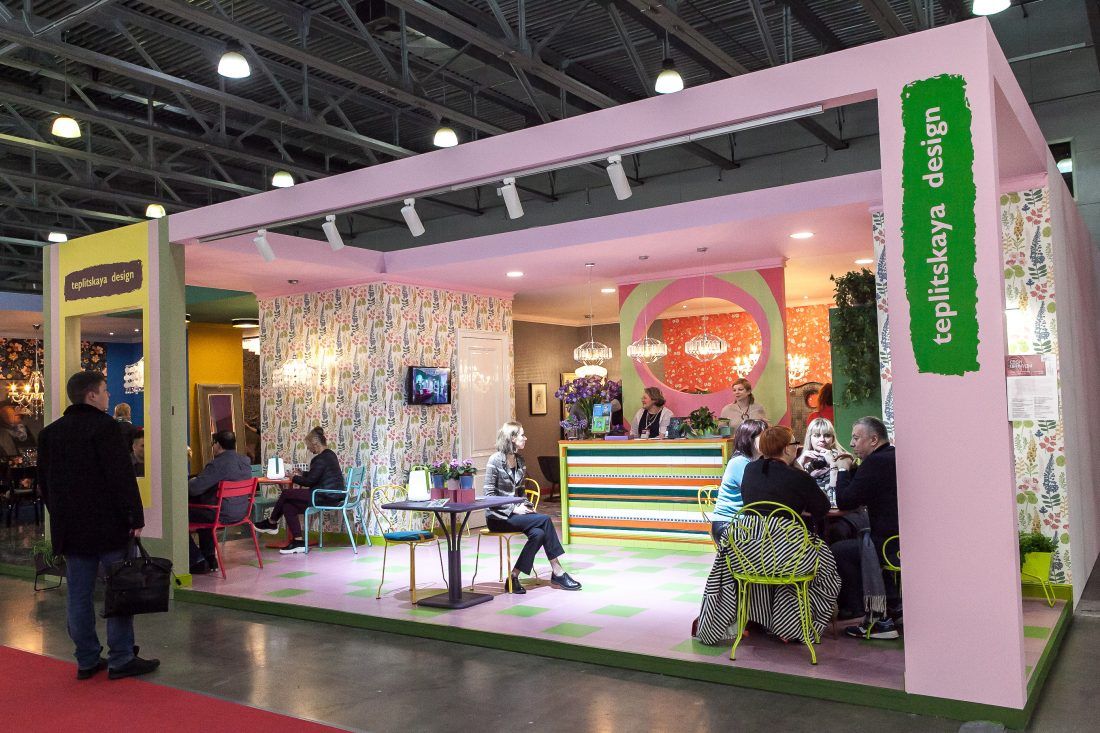 Ампир Декор на выставке BATIMAT RUSSIA 2020, стенд Елены Теплицкой