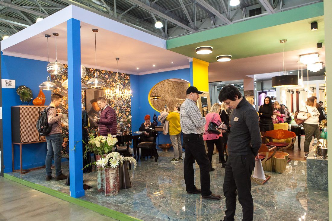 Ампир Декор на выставке BATIMAT RUSSIA 2020, стенд Елены Теплицкой