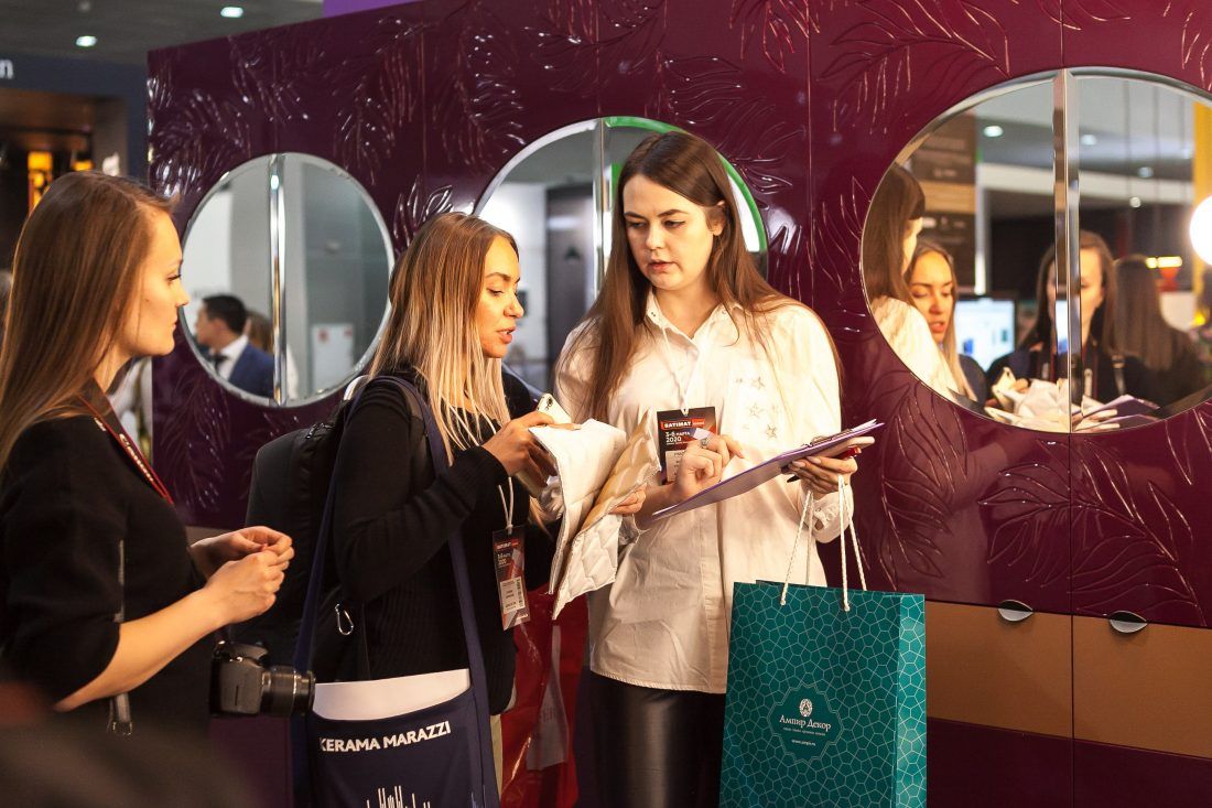 Ампир Декор на выставке BATIMAT RUSSIA 2020, стенд Елены Теплицкой