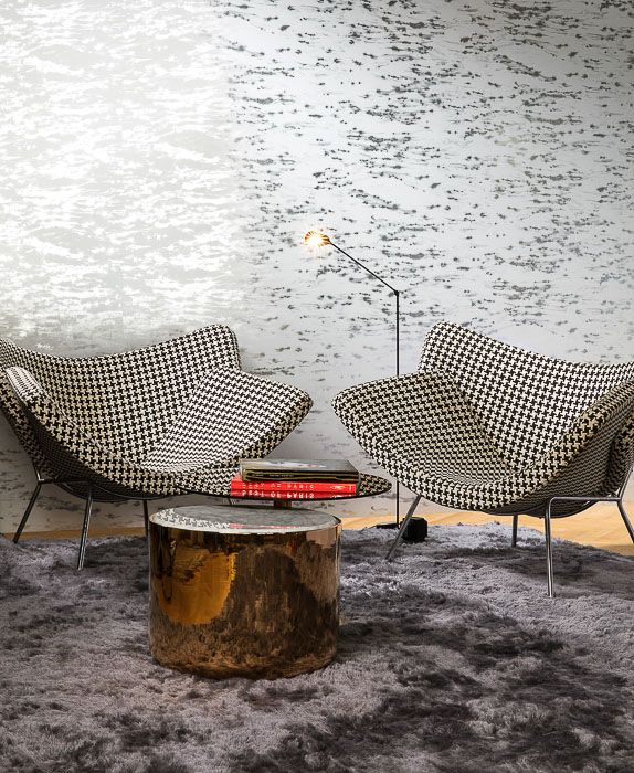 Ампир Декор обои с фольгой Flavor Paper от Arte