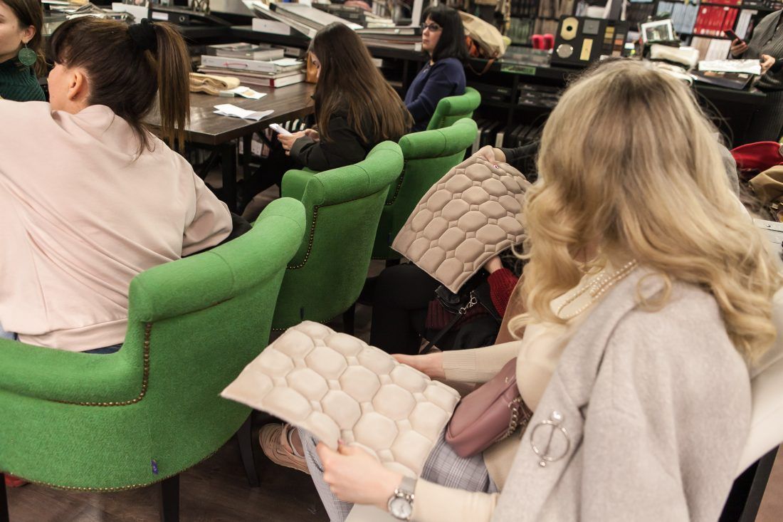 Центр Дизайна Мануфактура 5 Ампир Декор, лекция о интерьерном текстиле для студентов Skillbox