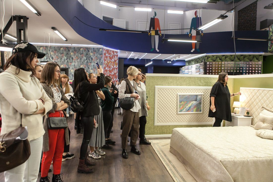 Центр Дизайна Мануфактура 5 Ампир Декор, лекция о интерьерном текстиле для студентов Skillbox