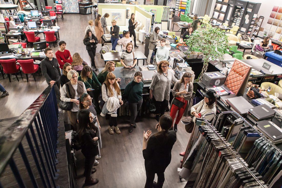 Центр Дизайна Мануфактура 5 Ампир Декор, лекция о интерьерном текстиле для студентов Skillbox