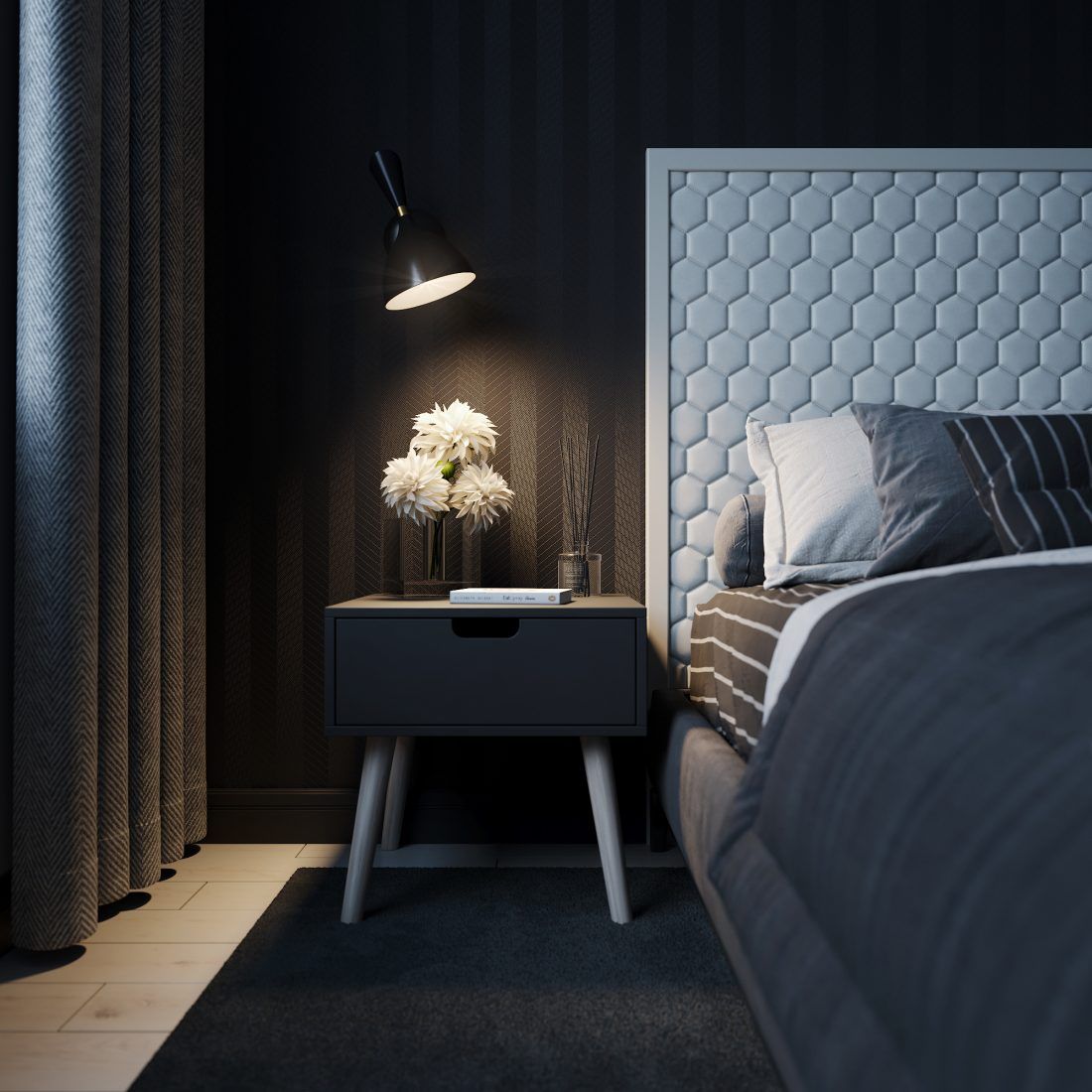 мягкое изголовье Chesterwall