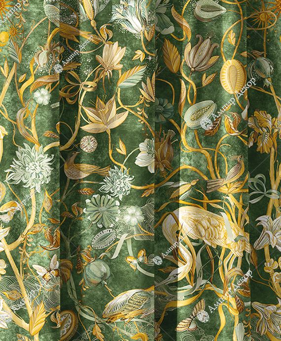 ткани Affresco в дизайн-центрах Ампир Декор Москва