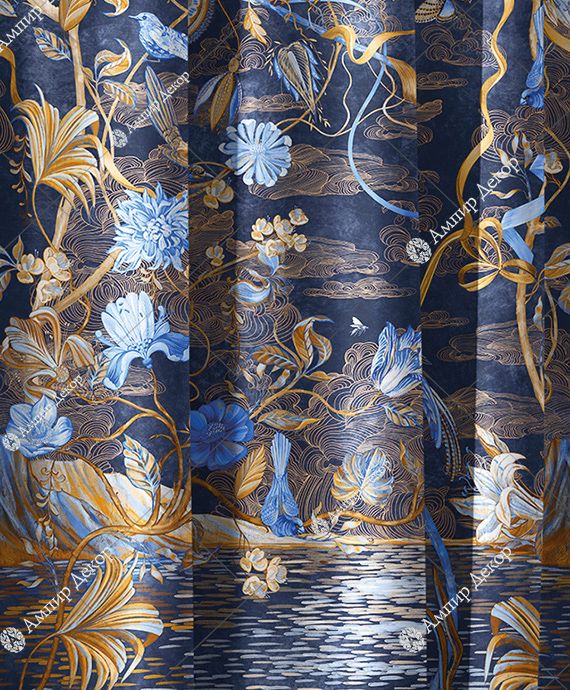 ткани Affresco в дизайн-центрах Ампир Декор Москва
