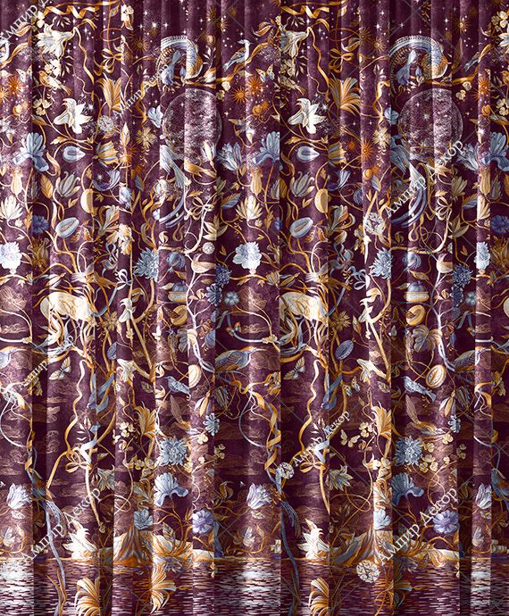 ткани Affresco в дизайн-центрах Ампир Декор Москва