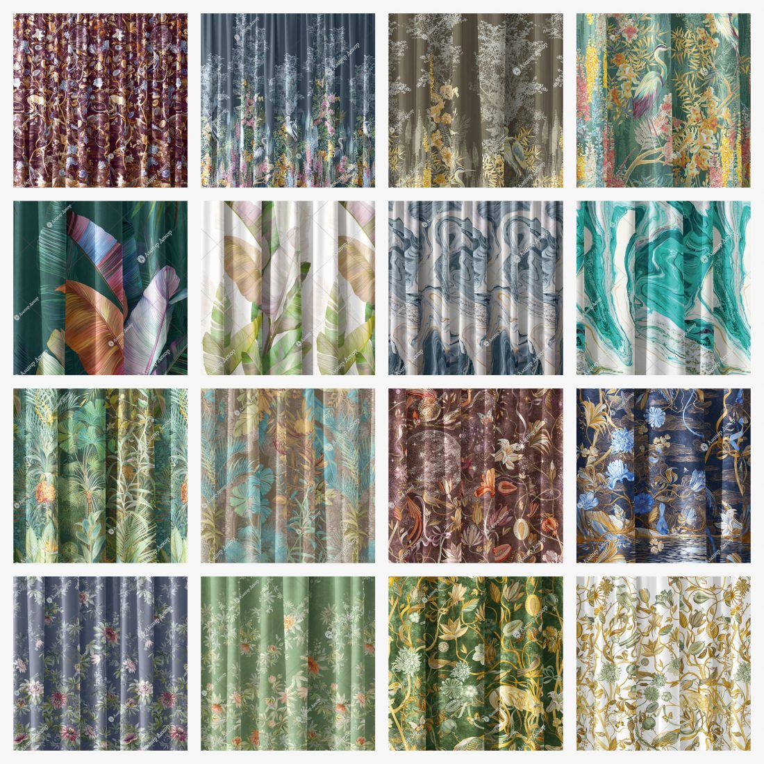 ткани Affresco в дизайн-центрах Ампир Декор Москва