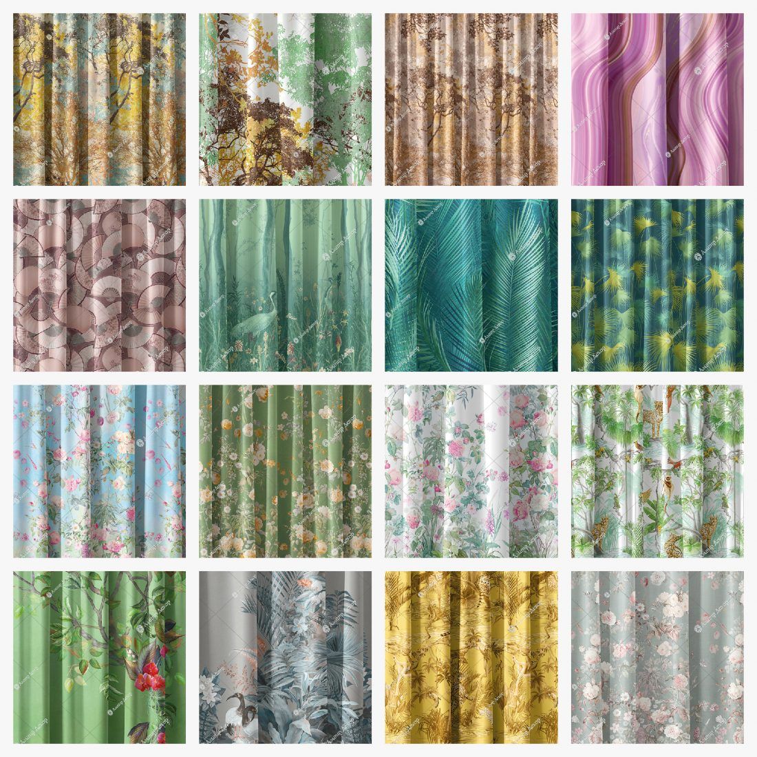 ткани Affresco в дизайн-центрах Ампир Декор Москва