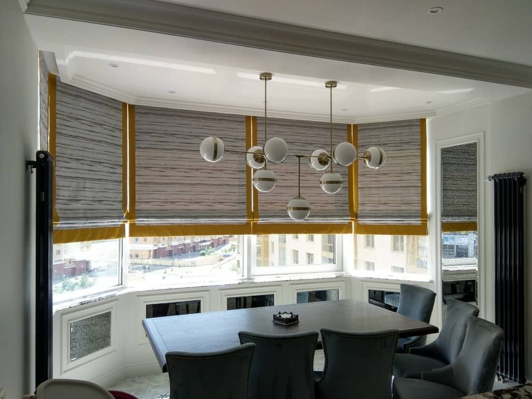 пошив портьер и штор ампир декор